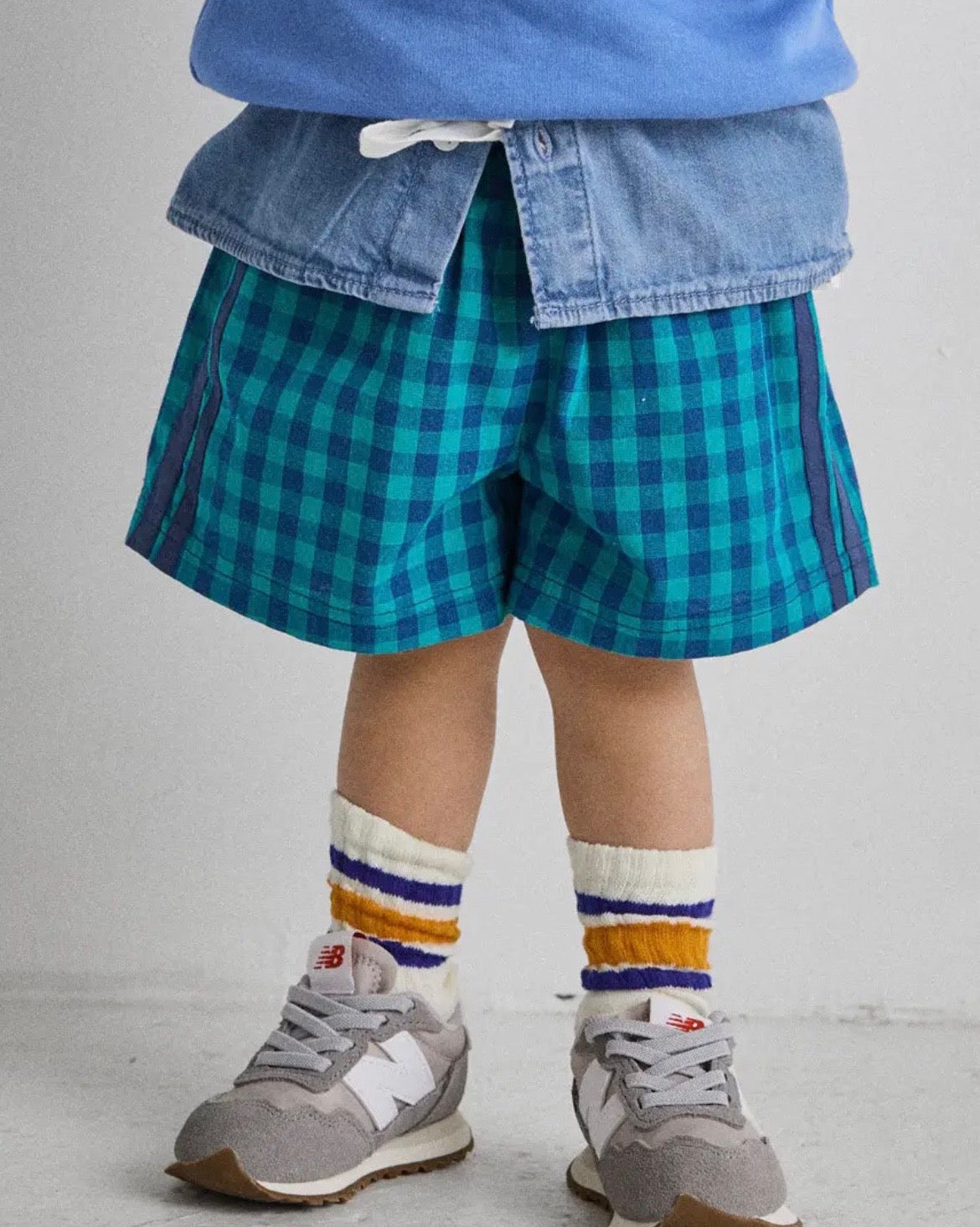 Sporty Gingham Short