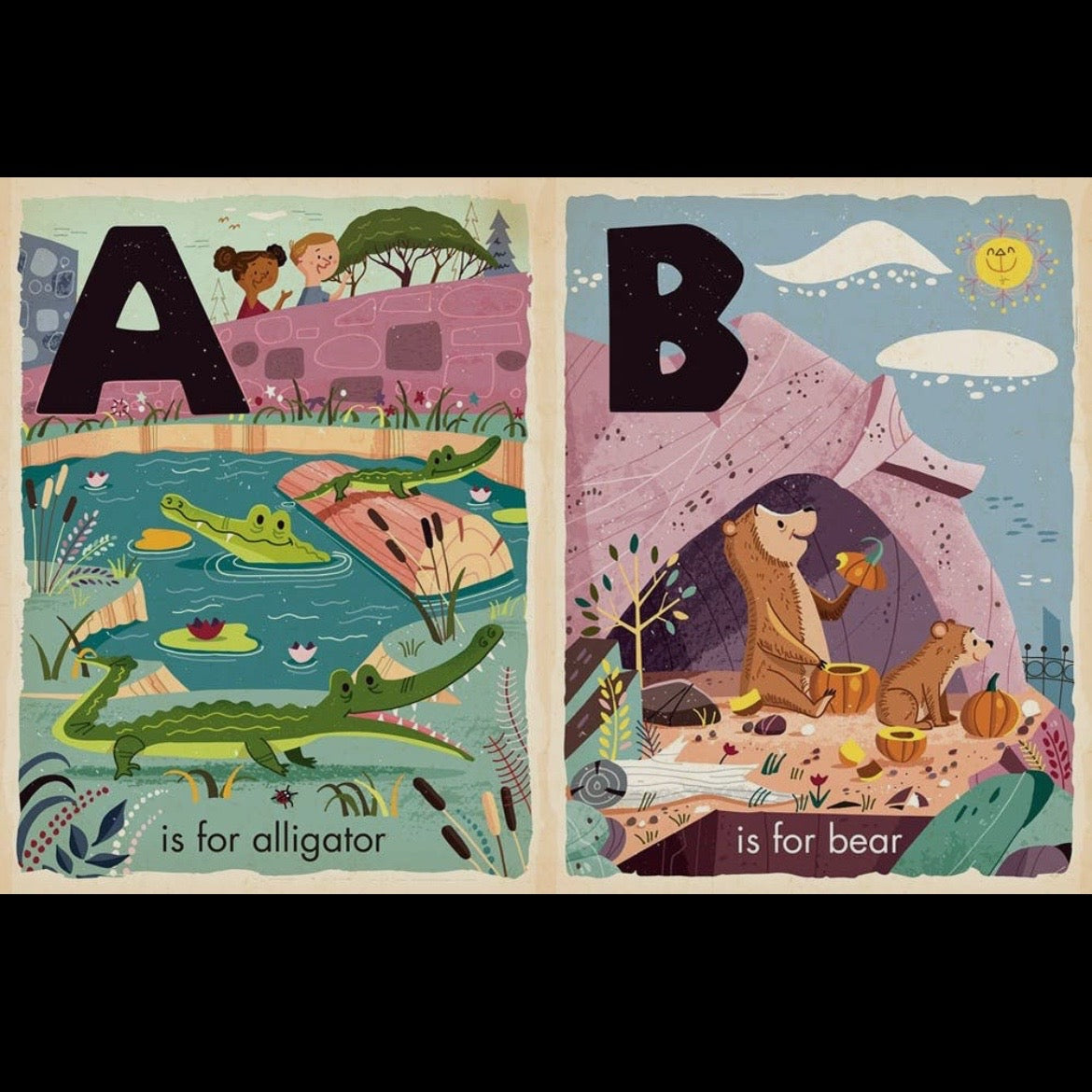 Z Is For Zoo: Alphabet Board Book