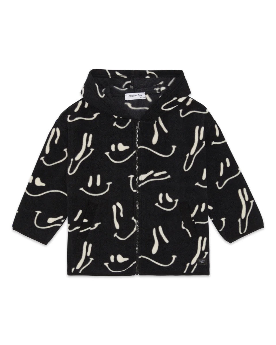 Wavy Grin Polar Fleece Kids Hoodie