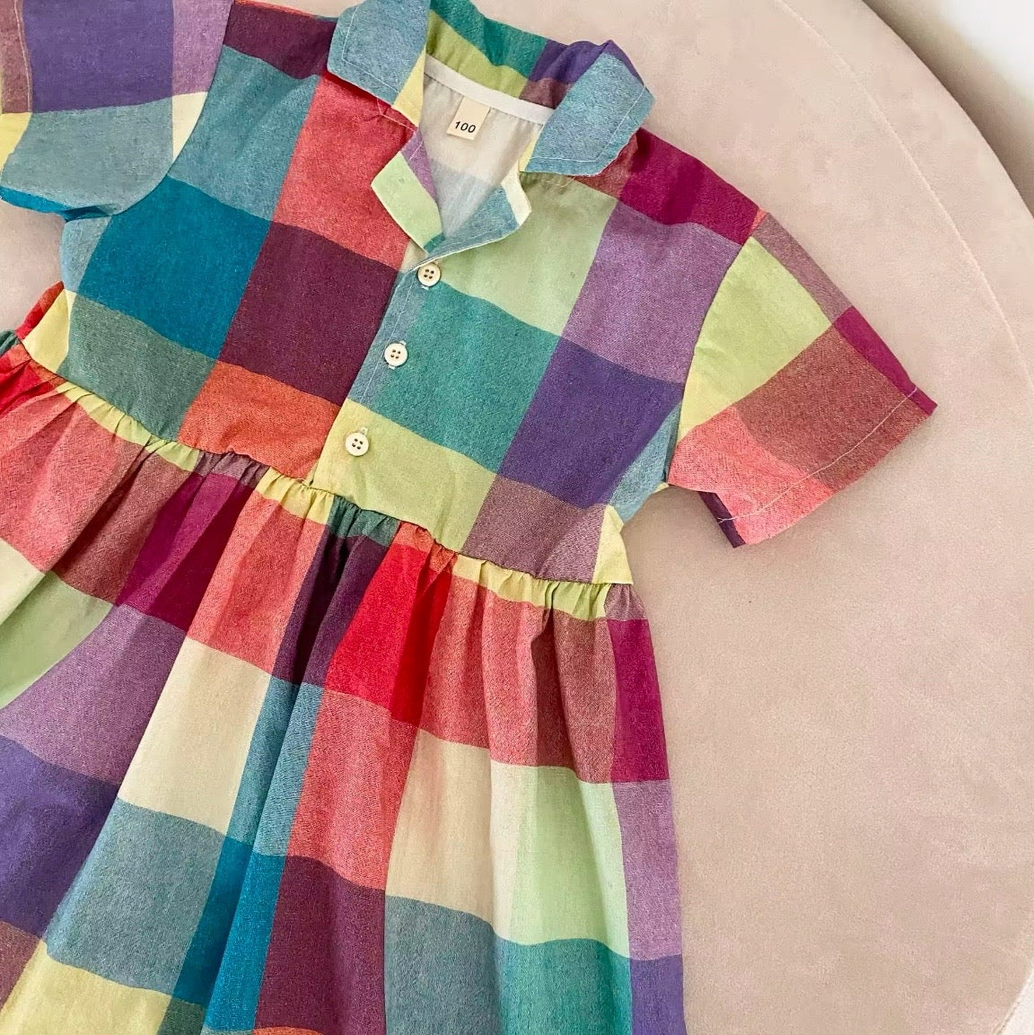 Color Tiles Dress