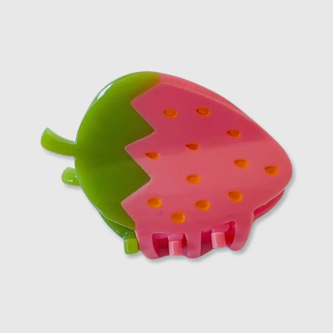 Mini Strawberry Hair Claw