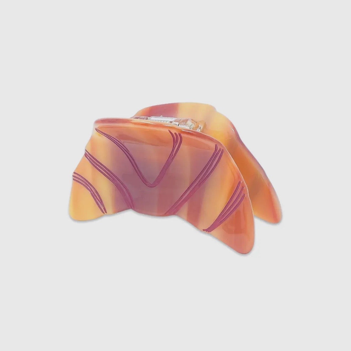 Mini Croissant Hair Claw