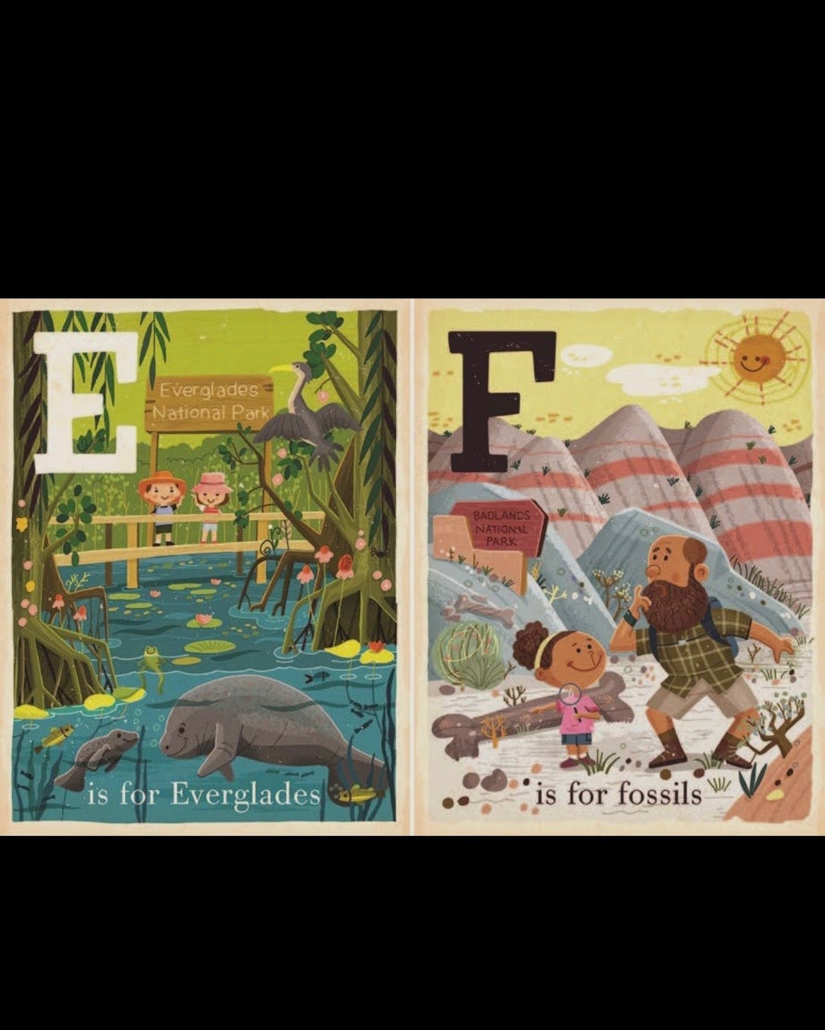 B Is For Bison: A National Parks Alphabet Board Book