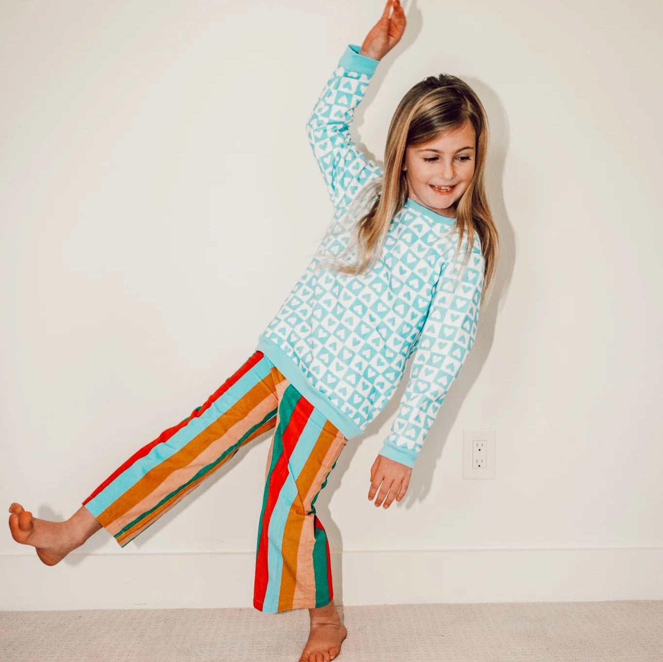 Carnival Stripe Corduroy Pants