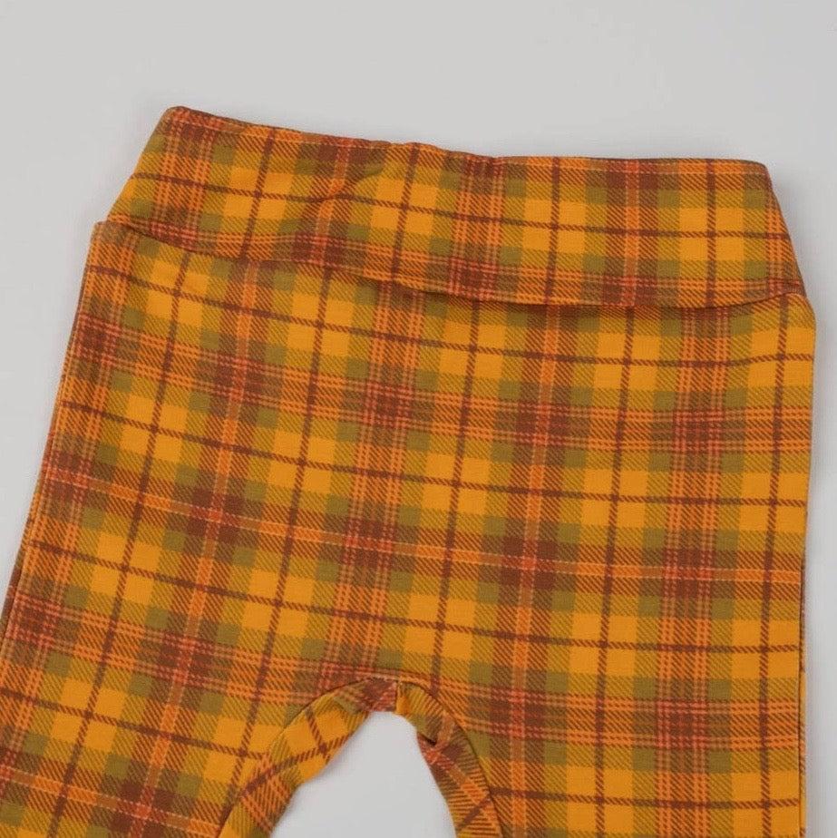 Plaid Flare Pants