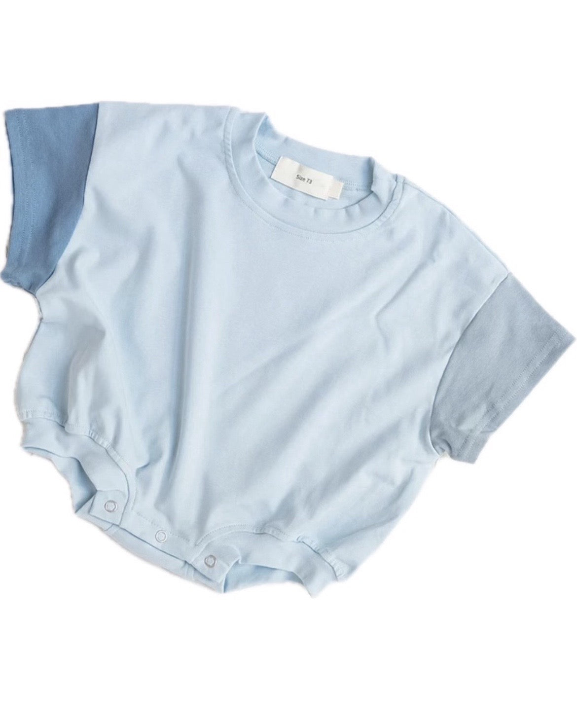 Colorblock T-Shirt Romper