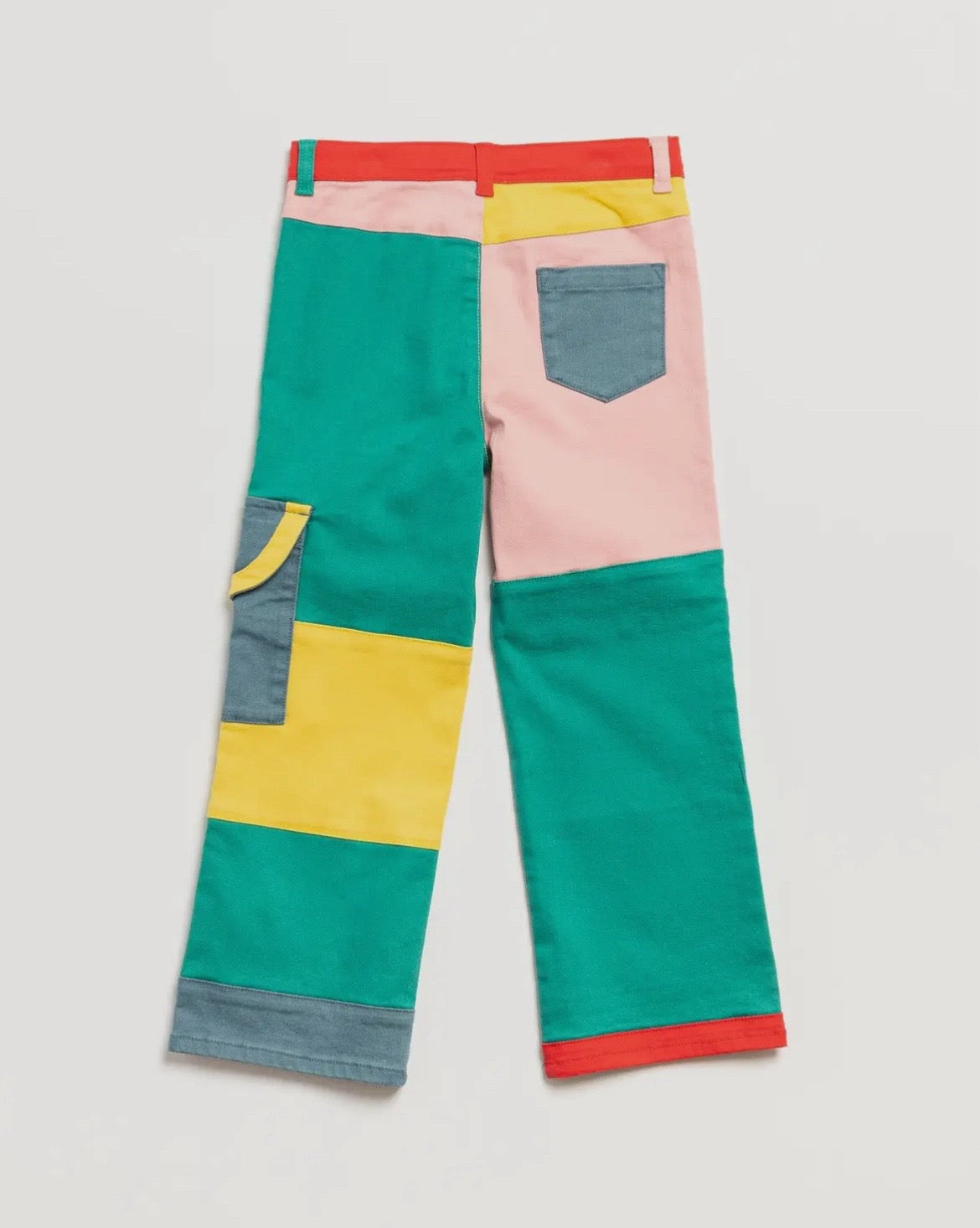 Patchwork Cargo Pants