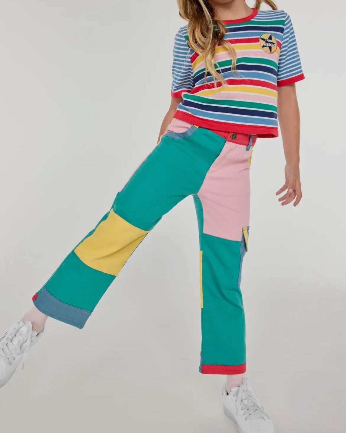 Patchwork Cargo Pants