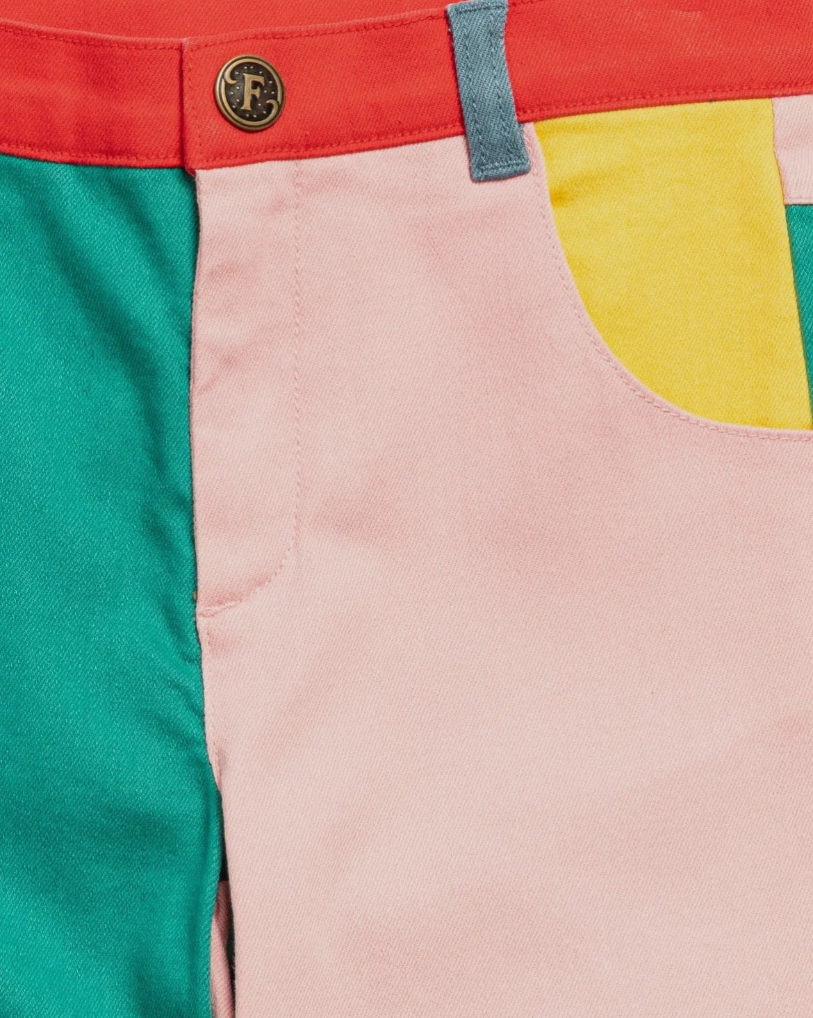 Patchwork Cargo Pants