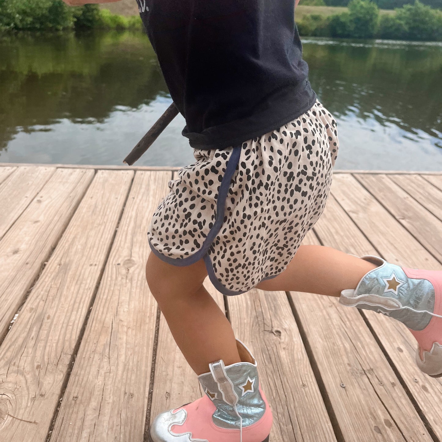 Spotted Sport Shorts