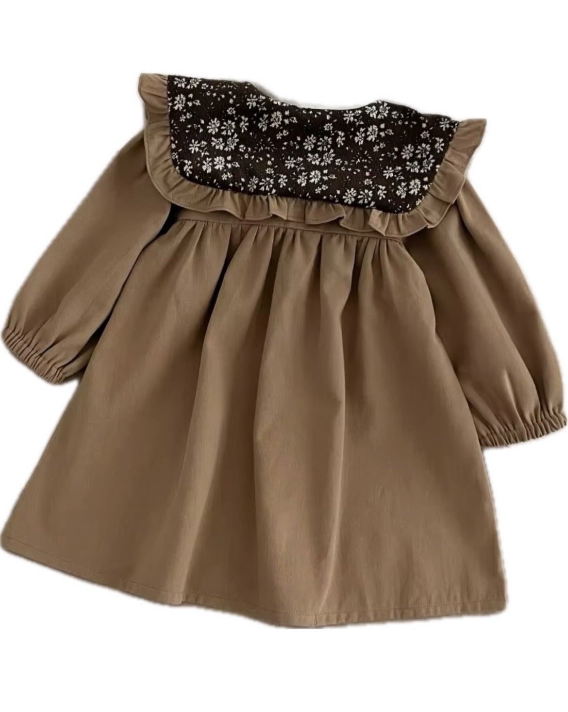 Floral Collar Dress