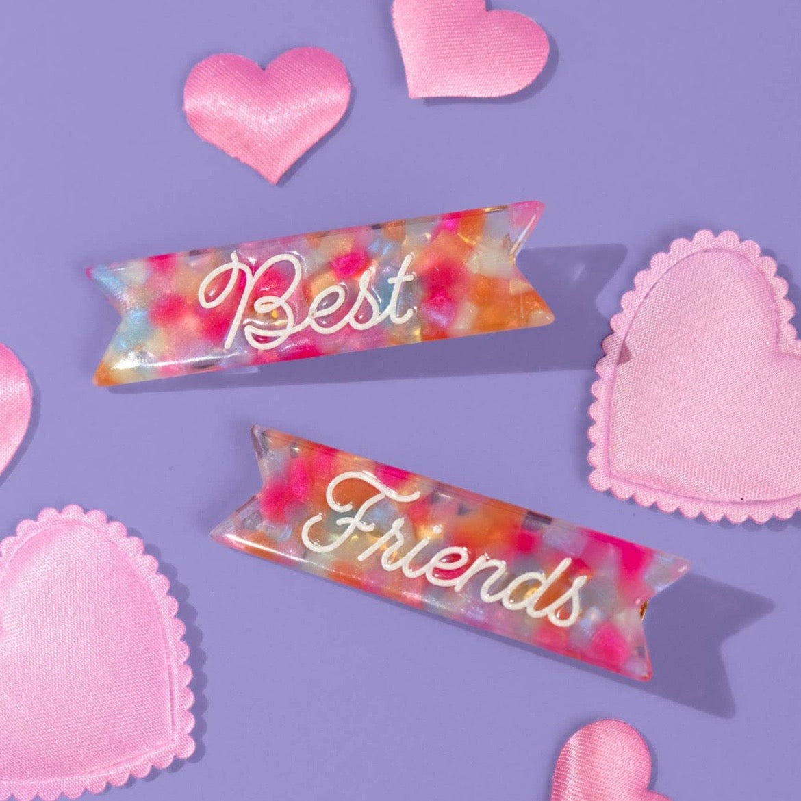 Best Friends Hair Clip Set