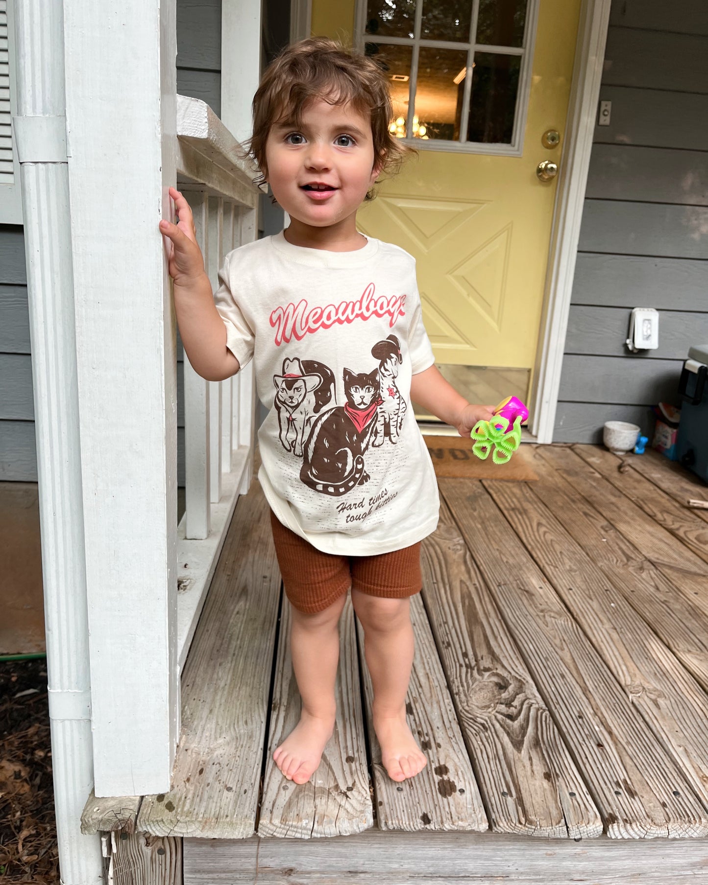 Meowboys Kids Tee