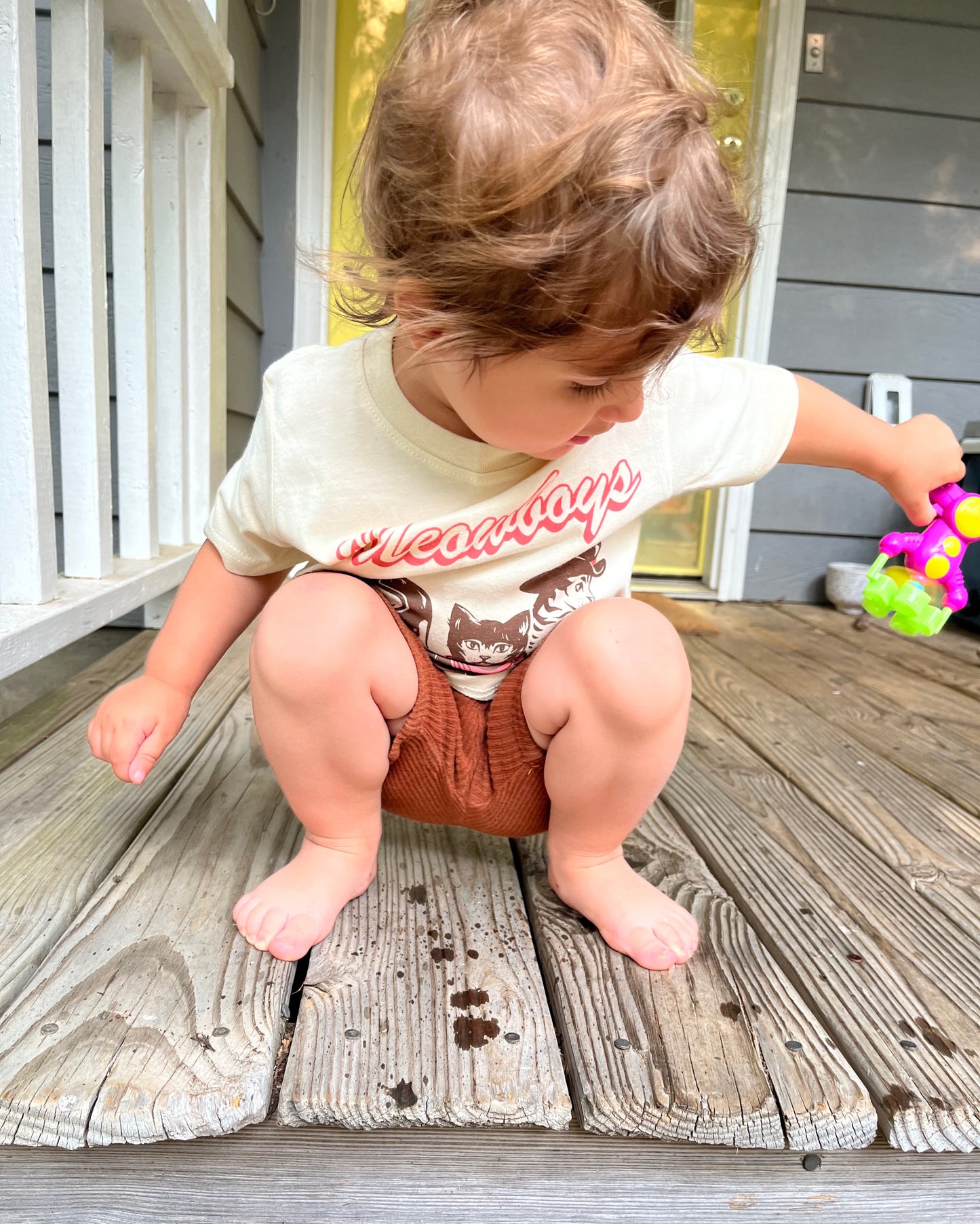 Meowboys Kids Tee