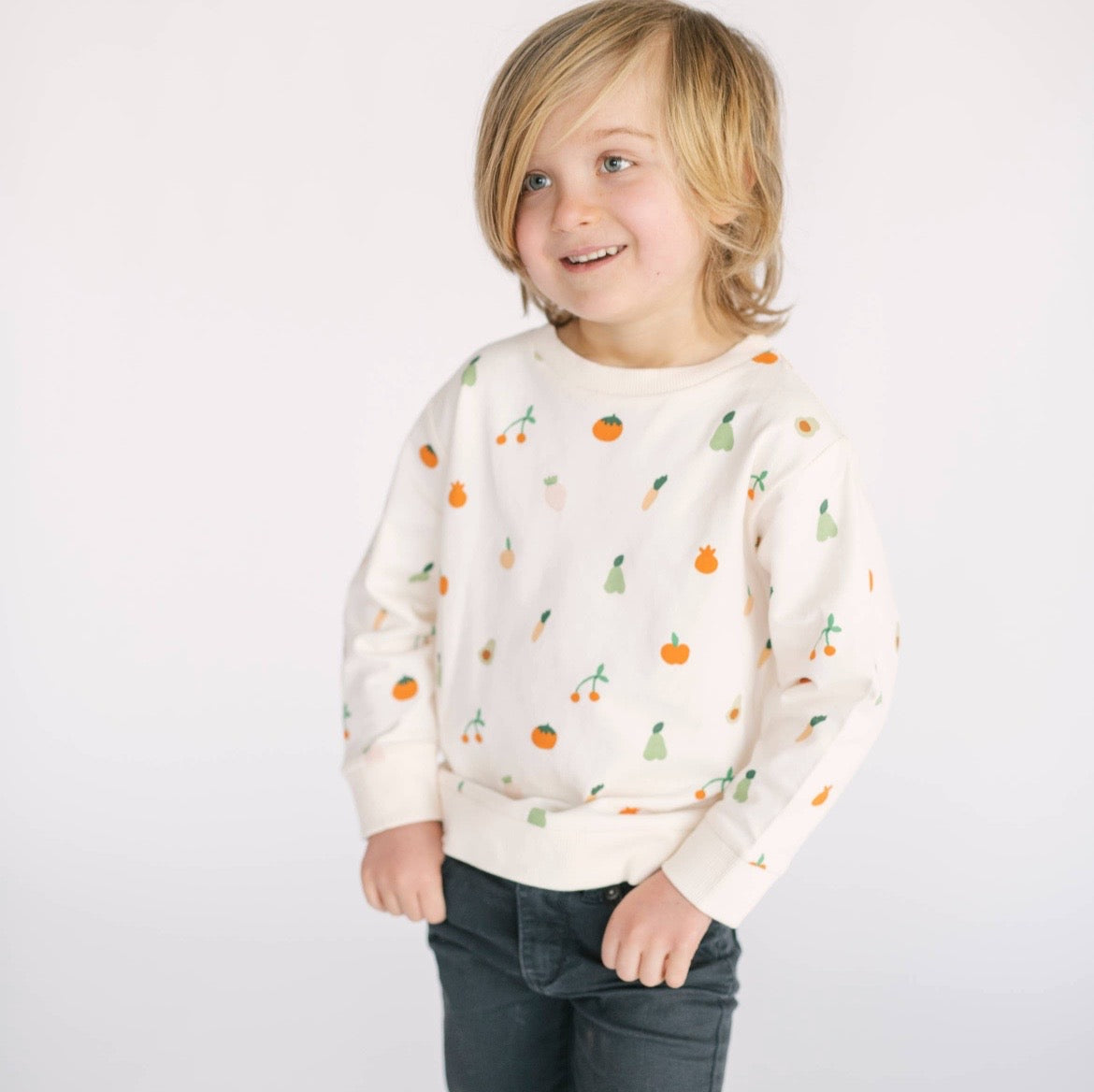 Eat Your Fruits and Veggies Sweater