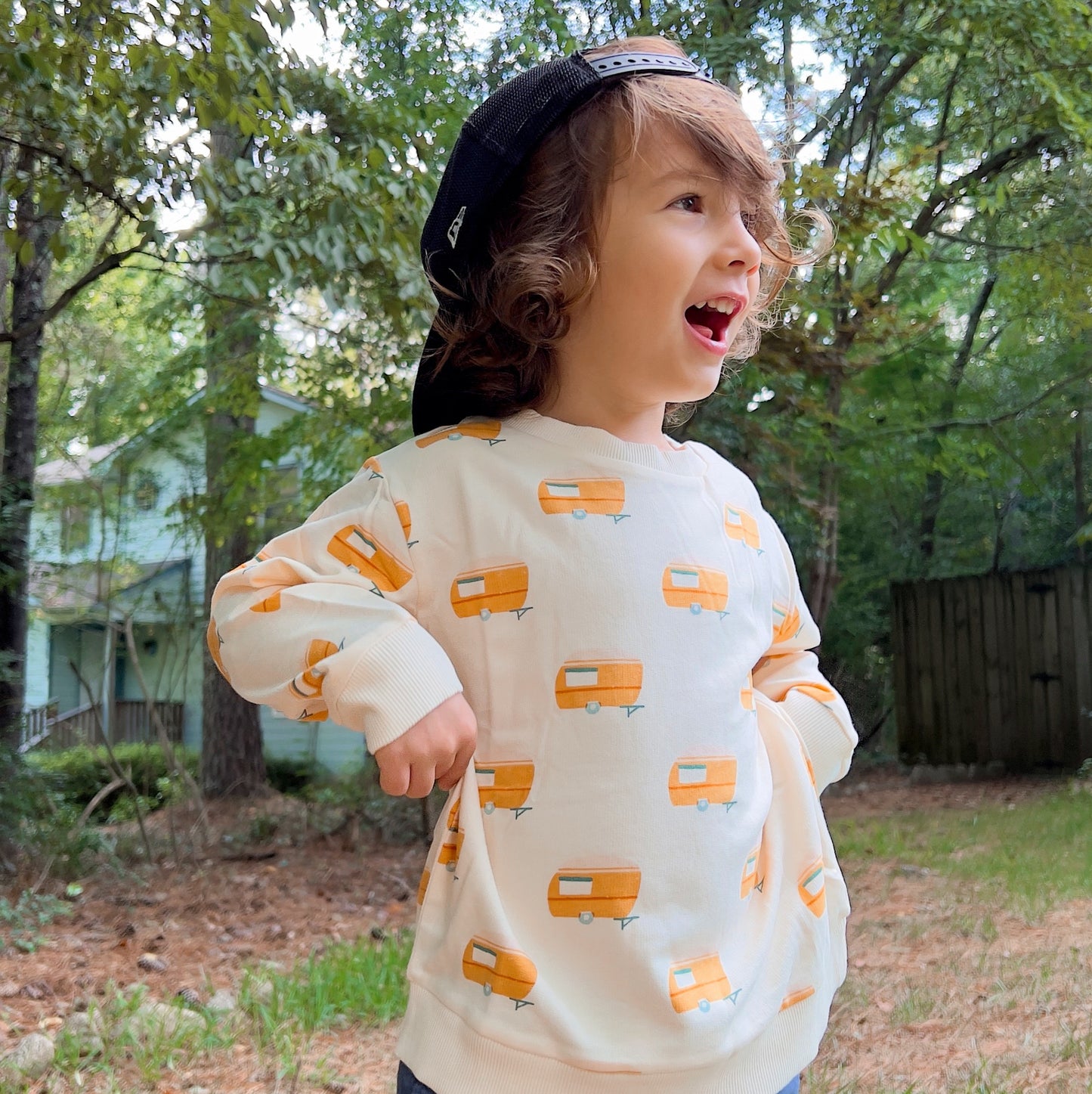 Let’s Go Camping Sweater