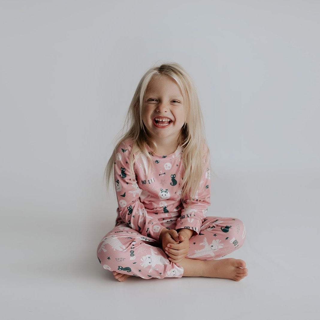 Halloween Pajamas - Pink Mummy