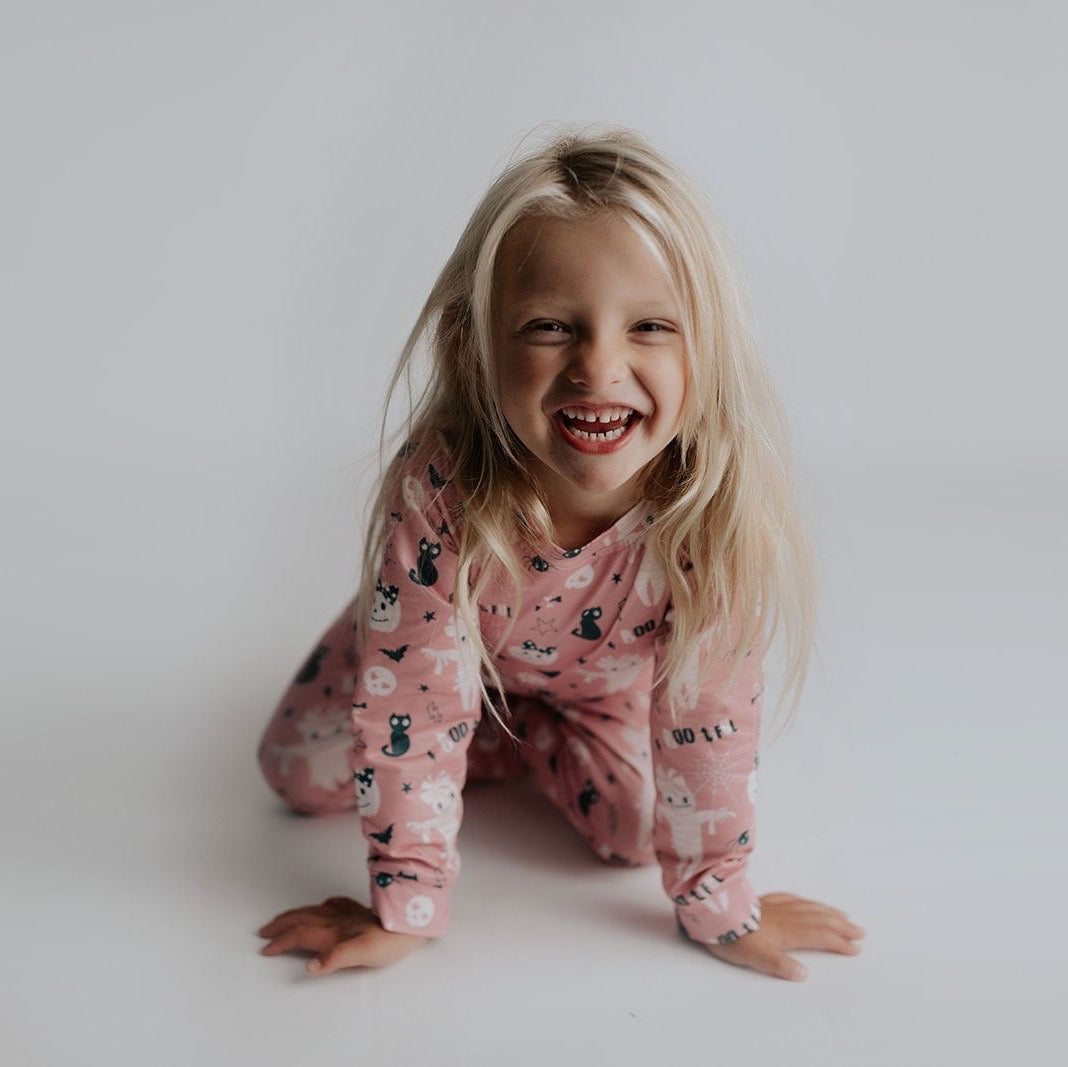 Halloween Pajamas - Pink Mummy