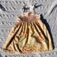 Upcycled Sundress - Floral/Stripe - 5 Years