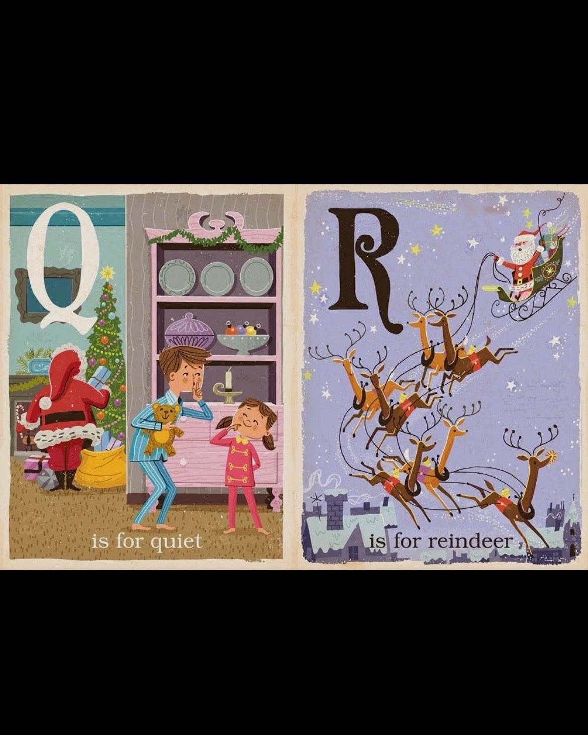 S Is For Santa: A Christmas Alphabet Board Book