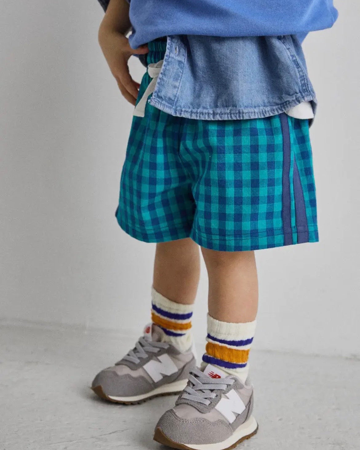 Sporty Gingham Short