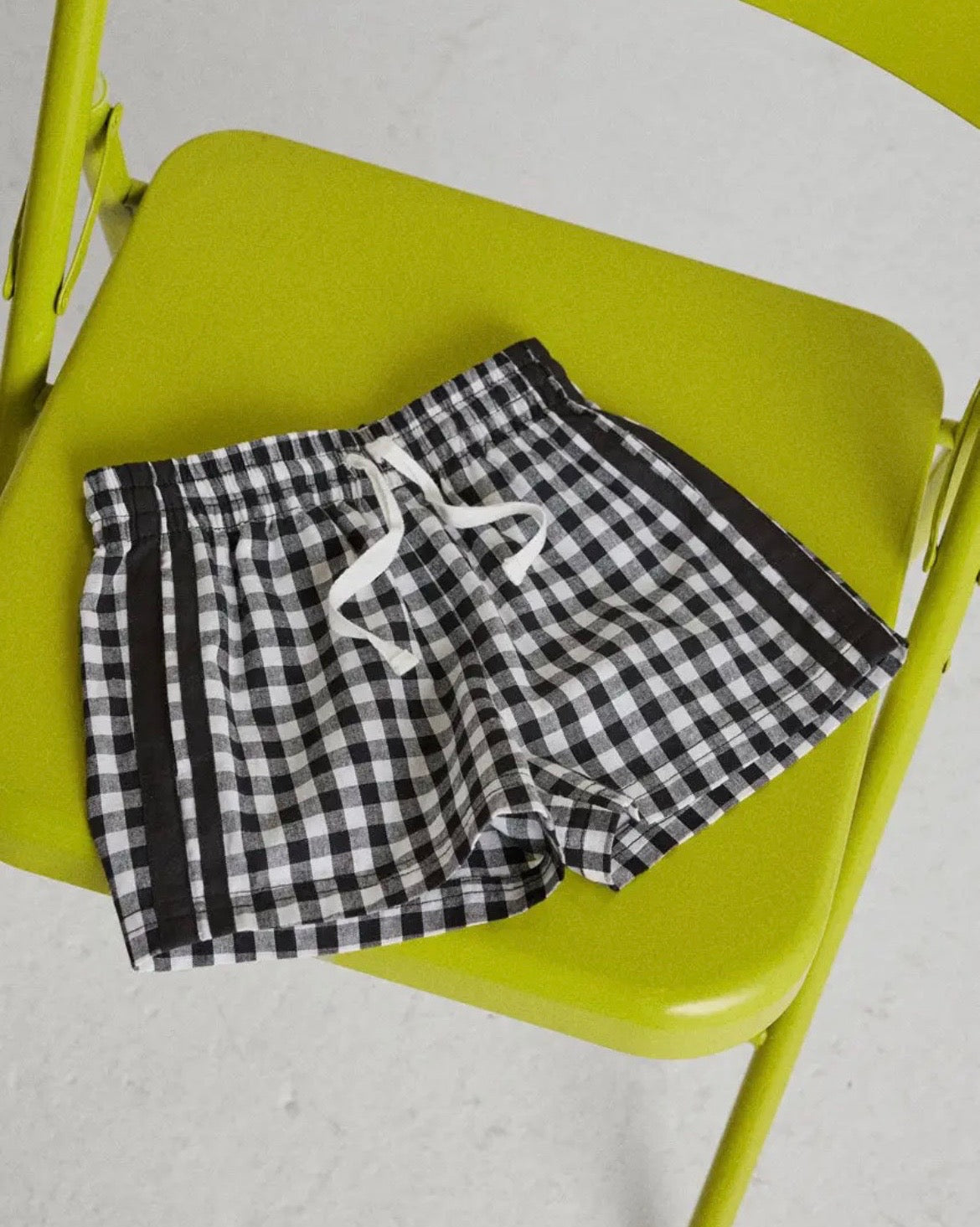 Sporty Gingham Short
