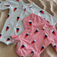 Skipper Rashguard Swimsuit - Pink Ice Cream - UPF 50+