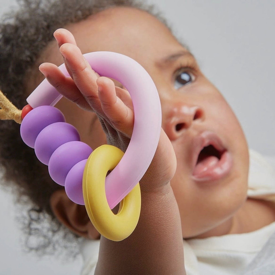 Arch Ring Teether - Plum