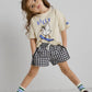 Sporty Gingham Short