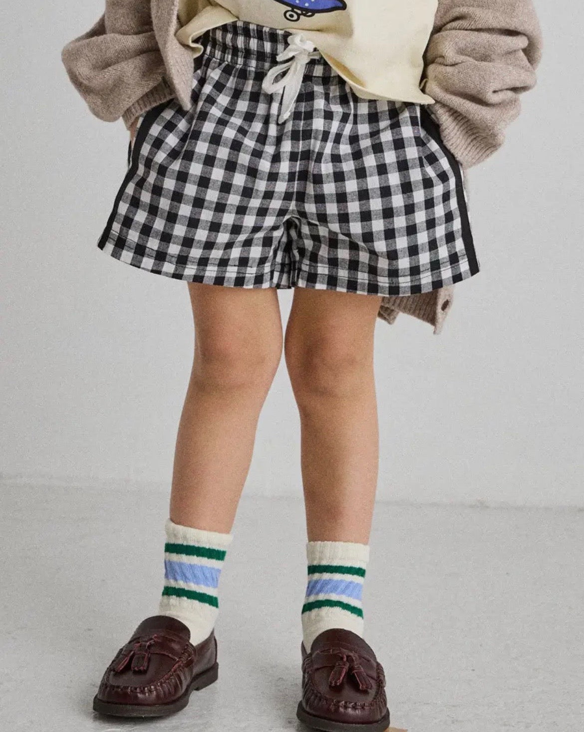 Sporty Gingham Short