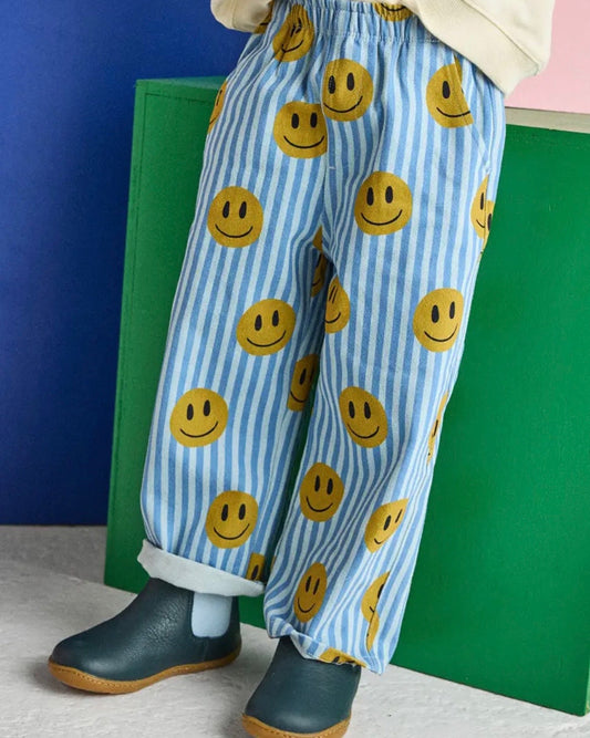 Striped Smiley Jean