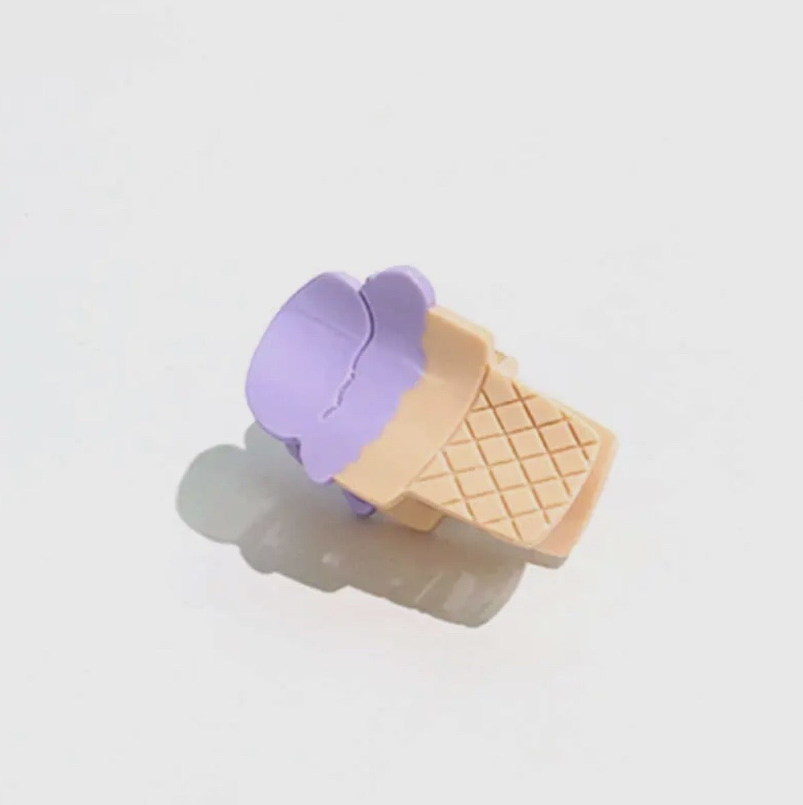 Mini Ice Cream Hair Claw