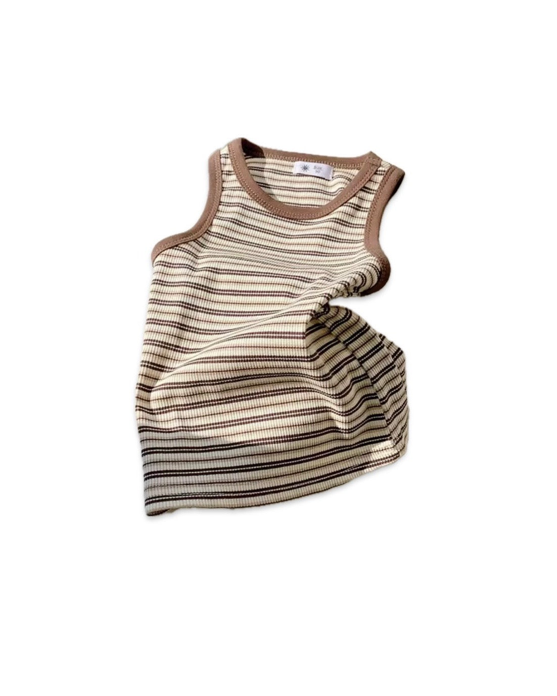 Soft Stripe Ribbed Tank