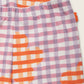 Flower Gingham Bike Short