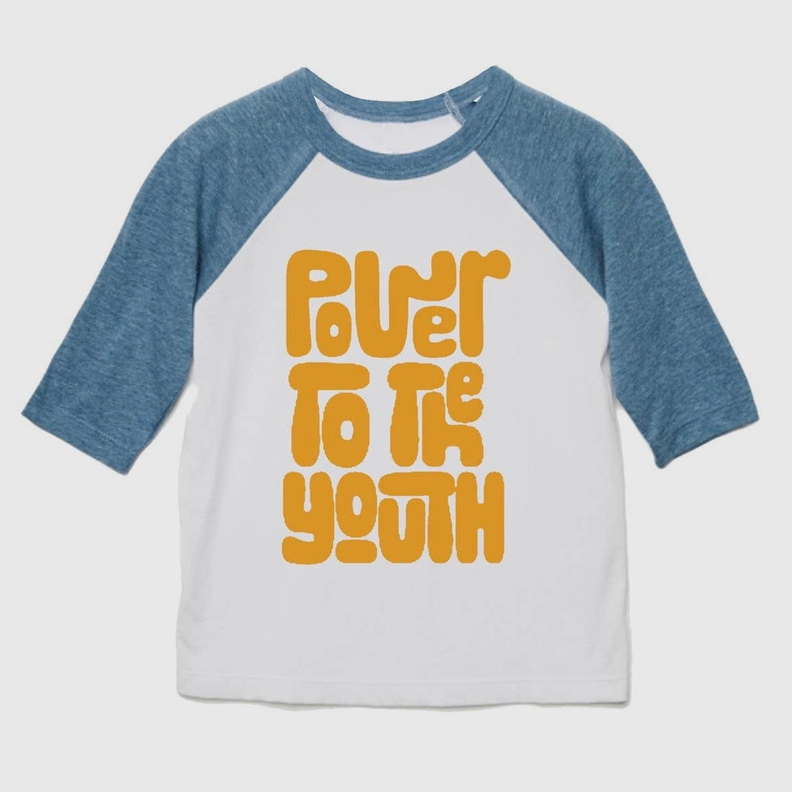 Power To The Youth Baseball Tee